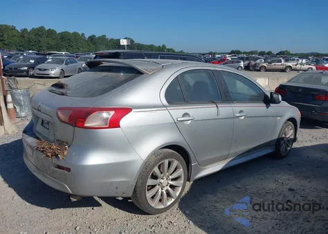 2011 Mitsubishi Lancer Sportback Gts from USA, damaged, VIN JA32X8HW0BU024949